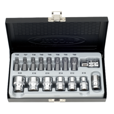 LICOTA ABS-80008 16PCS STAR SOCKET & STAR POWER