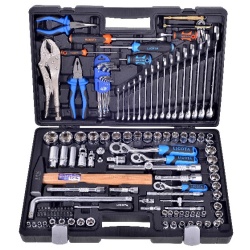 Licota ALK8022F 131 PCS 1/4" &amp; 3/8" &amp; 1/2" DR. SOCKET AND TOOL SET