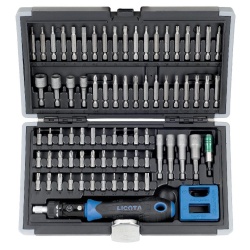 LICOTA ABD72001 RATCHET DRIVER BITS SET 76PCS