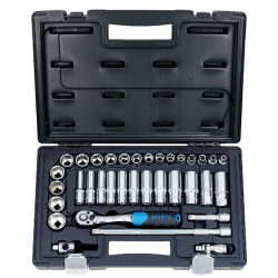LICOTA ALK8018F SOCKET SET 34PCS 3/8" DR