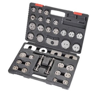 LICOTA ATE3005A 37PCS BRAKE CALIPER WIND BACK ADAPTOR SET