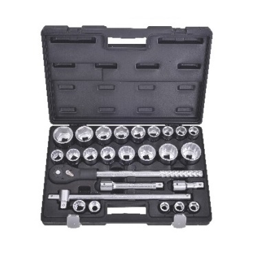 LICOTA ASK10061 SOCKET MM & AF 27PCS 3/4" DR