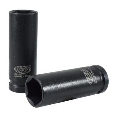 Licota, 1/2", 6pt, Flank, Deep Thin Wall, Impact Socket