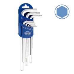 LICOTA HW2M092H2S2 9PCS LONG HEX KEY SET AF