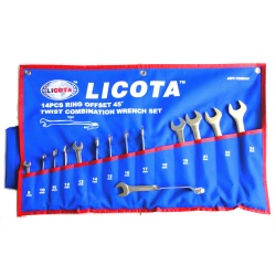 LICOTA AWTTEMK02 8-24MM TWIST COMB WRENCH SET