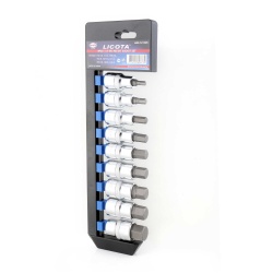 LICOTA ABS12120S 9PCS HEX BIT SOCKET SET AF