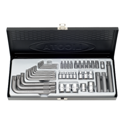 LICOTA ABS-80003 40PCS STAR SOCKET &amp; STAR KEY &amp; BIT SET